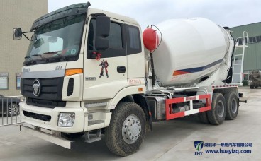 福田欧曼12方搅拌车 4300 1350轴距